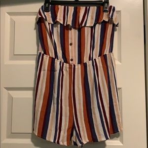 Striped Romper